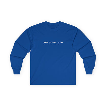 Where Puppies Become Partners Unisex Gildan Long Sleeve
