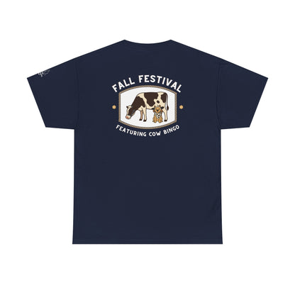 Fall Festival Cow Bingo T‑Shirt