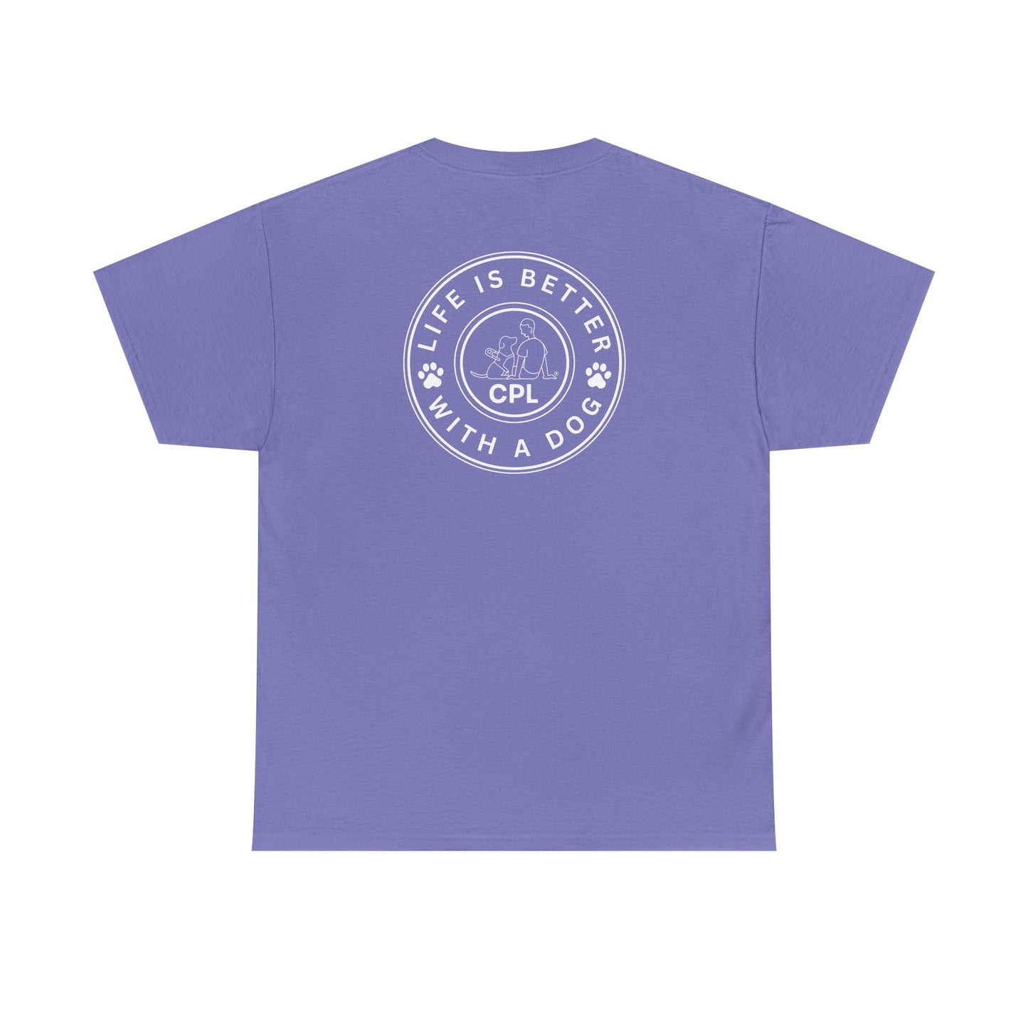 Life Is Better With a Dog Unisex Gildan Heavy Blend T-Shirt