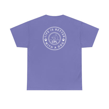 Life Is Better With a Dog Unisex Gildan Heavy Blend T-Shirt