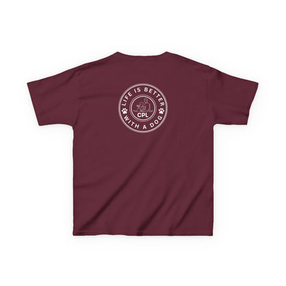 Life is Better with a Dog Kids Gildan T-Shirt