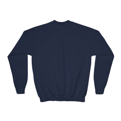 Life is Better with a Dog Kids Gildan Crewneck Sweatshirt