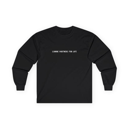 Where Puppies Become Partners Unisex Gildan Long Sleeve