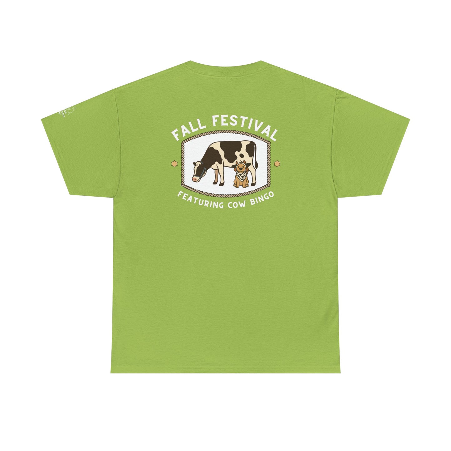 Fall Festival Cow Bingo T‑Shirt