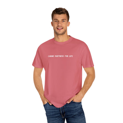 Where Puppies Become Partners Unisex T-Shirt