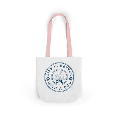Life is Better with a Dog Tote Bag
