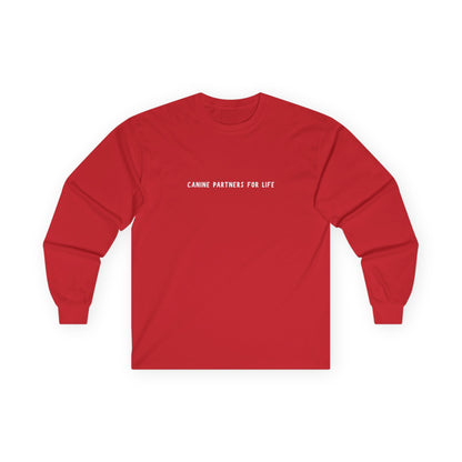 Where Puppies Become Partners Unisex Gildan Long Sleeve