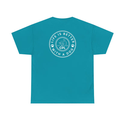 Life Is Better With a Dog Unisex Gildan Heavy Blend T-Shirt