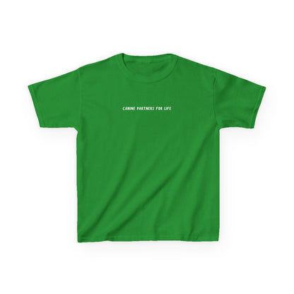 Where Puppies Become Partners Kids Gildan T-Shirt