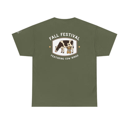 Fall Festival Cow Bingo T‑Shirt