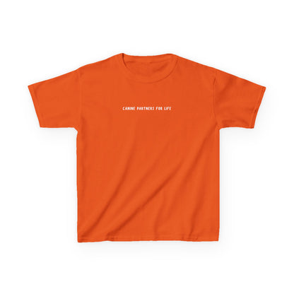 Where Puppies Become Partners Kids Gildan T-Shirt
