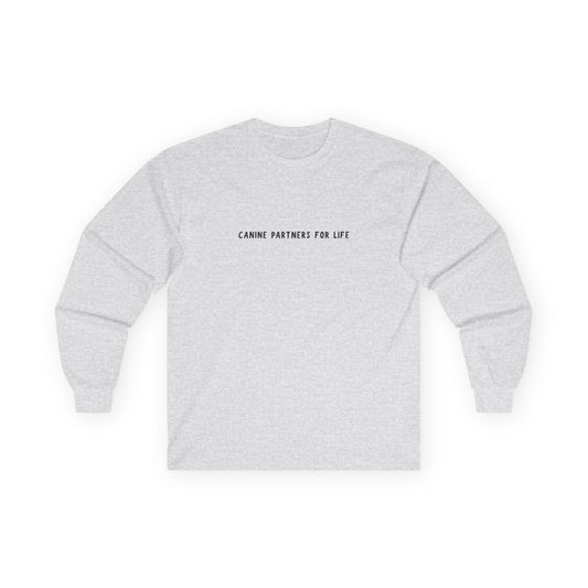 Where Puppies Become Partners Unisex Gildan Long Sleeve