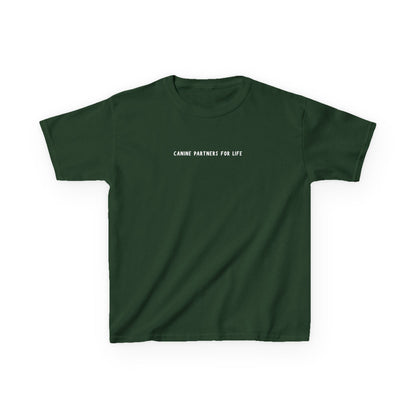 Where Puppies Become Partners Kids Gildan T-Shirt