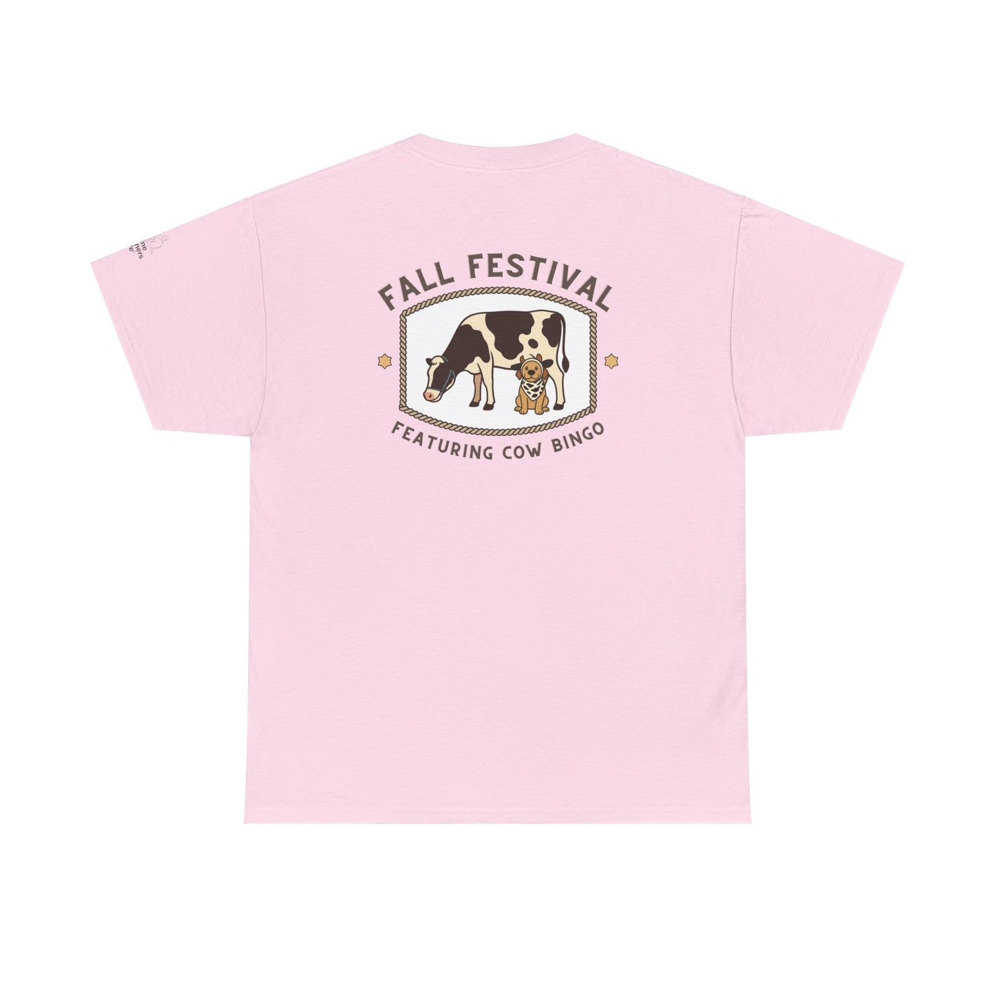 Fall Festival Cow Bingo T‑Shirt