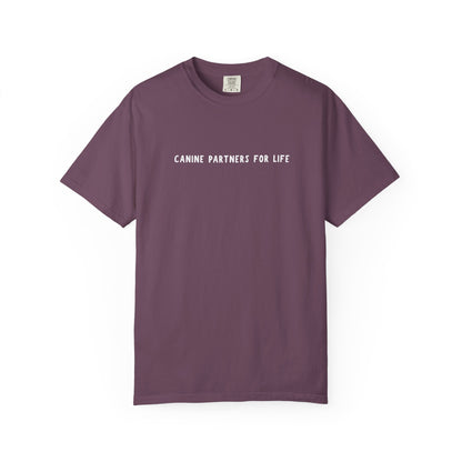 Where Puppies Become Partners Unisex T-Shirt