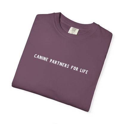 Where Puppies Become Partners Unisex T-Shirt