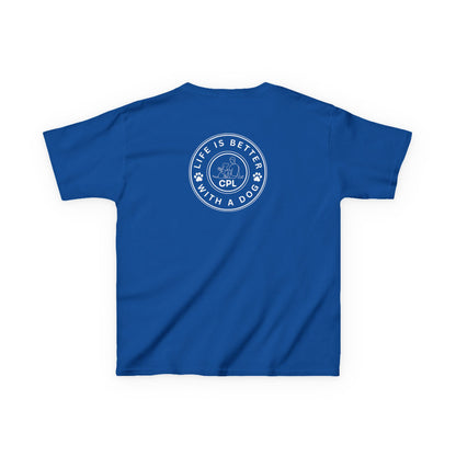 Life is Better with a Dog Kids Gildan T-Shirt