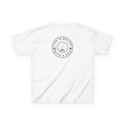 Life is Better with a Dog Kids Gildan T-Shirt