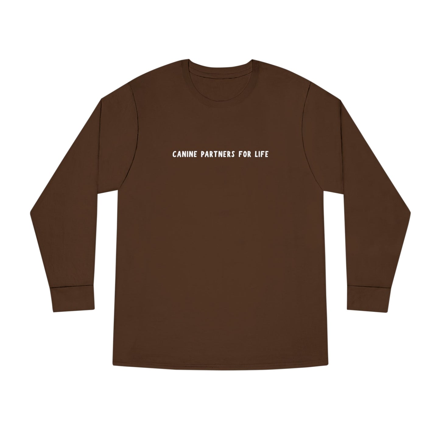 Where Puppies Become Partners Unisex Long-Sleeve T-Shirt