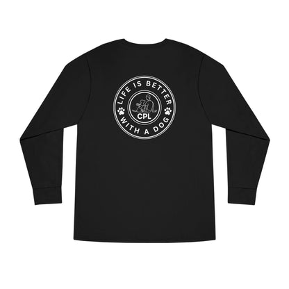 Life is Better with a Dog Unisex Long-Sleeve T-Shirt