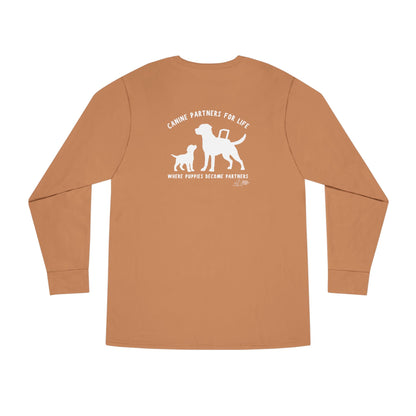 Where Puppies Become Partners Unisex Long-Sleeve T-Shirt
