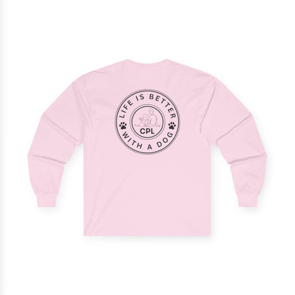 Life is Better with a Dog Unisex Gildan Long Sleeve