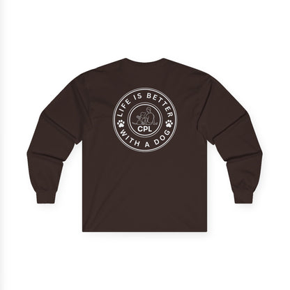 Life is Better with a Dog Unisex Gildan Long Sleeve