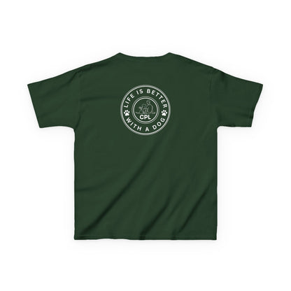 Life is Better with a Dog Kids Gildan T-Shirt