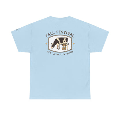 Fall Festival Cow Bingo T‑Shirt