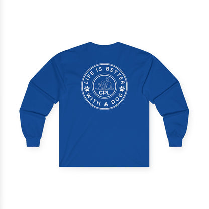 Life is Better with a Dog Unisex Gildan Long Sleeve