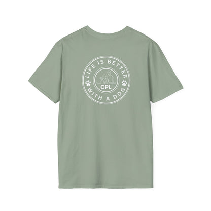 Life is Better with a Dog Unisex Gildan Soft T-Shirt