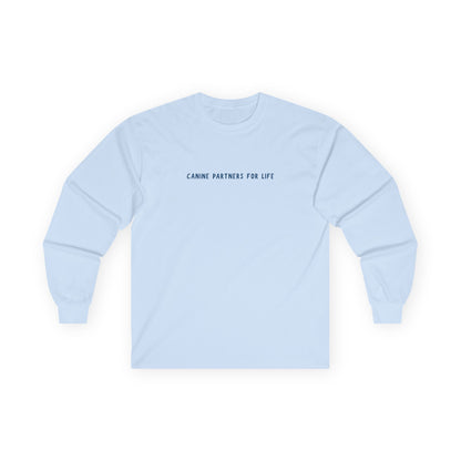 Where Puppies Become Partners Unisex Gildan Long Sleeve