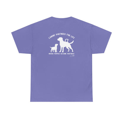 Where Puppies Become Partners Unisex Gildan Heavy Blend T-Shirt