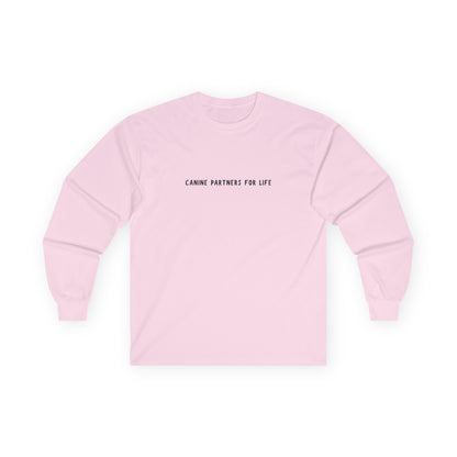 Where Puppies Become Partners Unisex Gildan Long Sleeve
