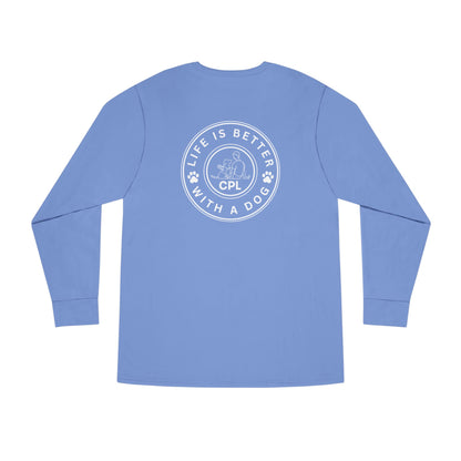 Life is Better with a Dog Unisex Long-Sleeve T-Shirt