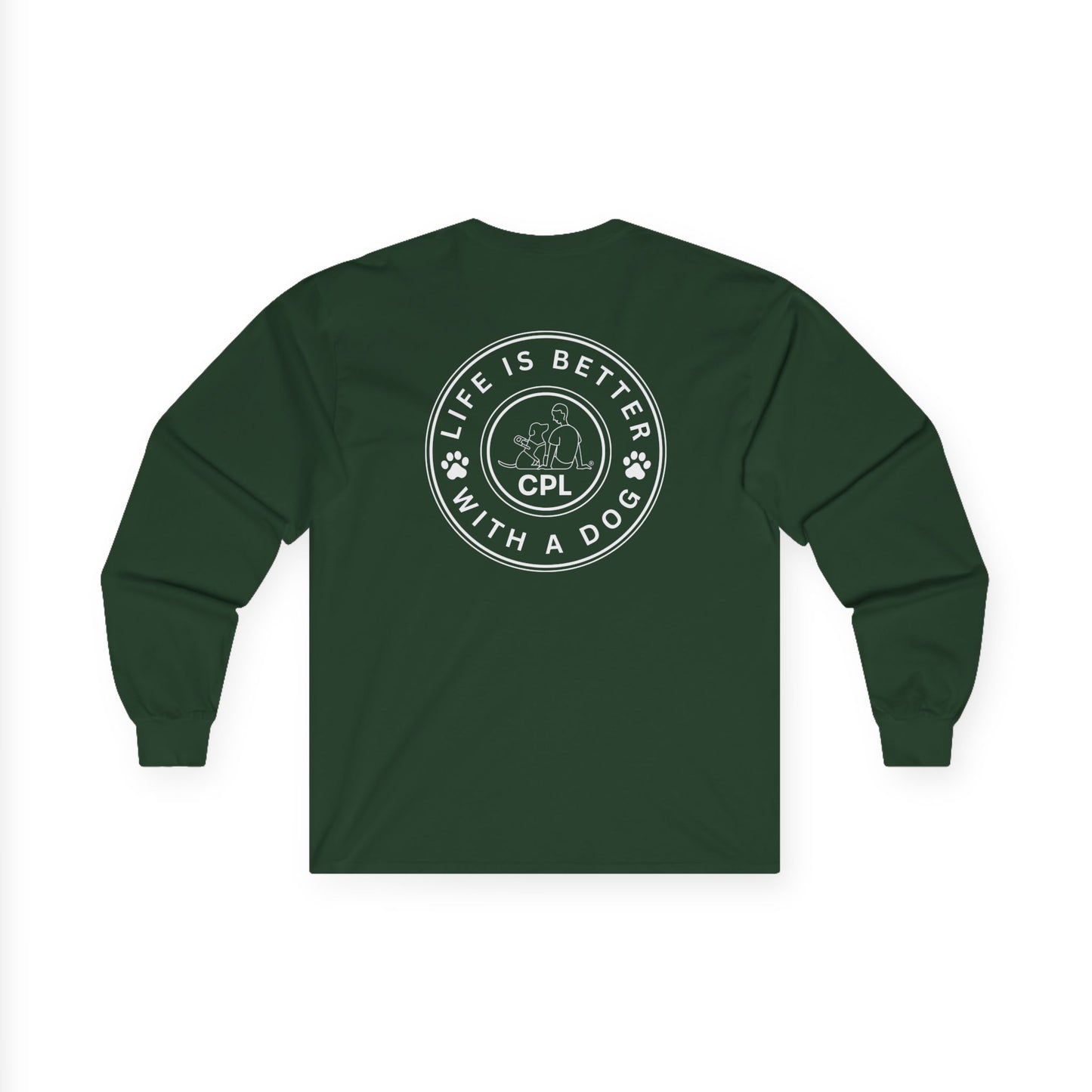 Life is Better with a Dog Unisex Gildan Long Sleeve