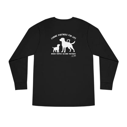 Where Puppies Become Partners Unisex Long-Sleeve T-Shirt