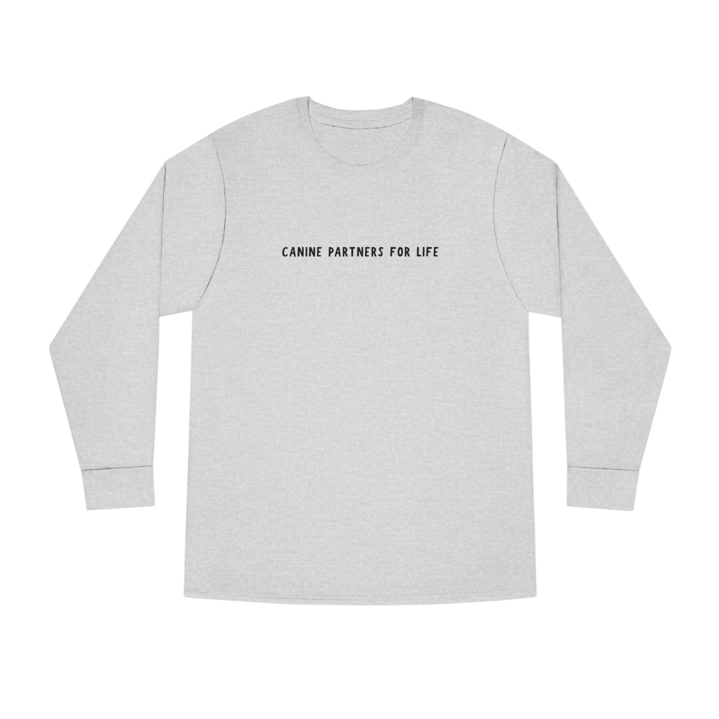 Where Puppies Become Partners Unisex Long-Sleeve T-Shirt