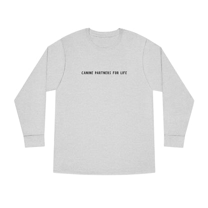 Where Puppies Become Partners Unisex Long-Sleeve T-Shirt