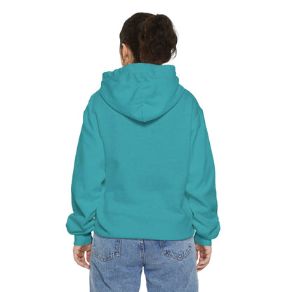 Where Puppies Become Partners Unisex Comfort Colors Hooded Sweatshirt