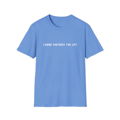 Where Puppies Become Partners Unisex Gildan Soft T-Shirt