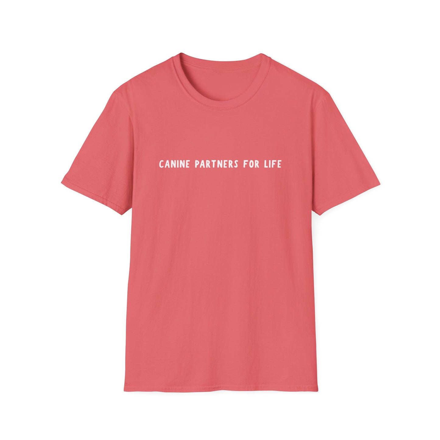 Where Puppies Become Partners Unisex Gildan Soft T-Shirt