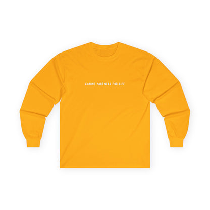 Where Puppies Become Partners Unisex Gildan Long Sleeve