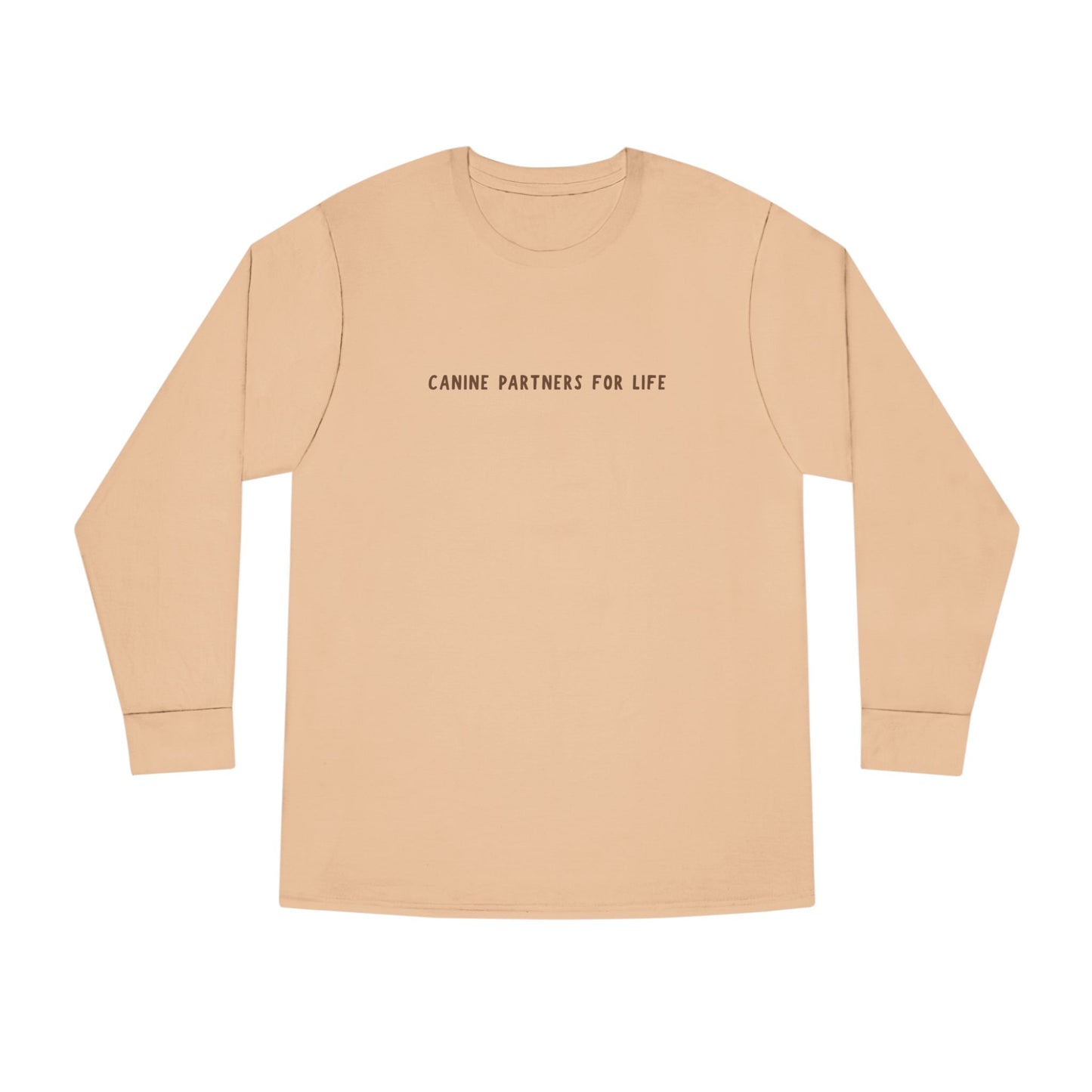 Where Puppies Become Partners Unisex Long-Sleeve T-Shirt