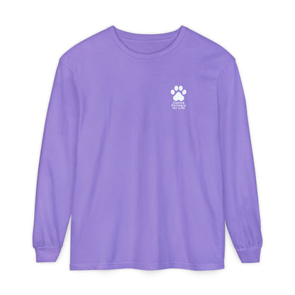 Life is Better with a Dog Unisex Comfort Colors Long Sleeve