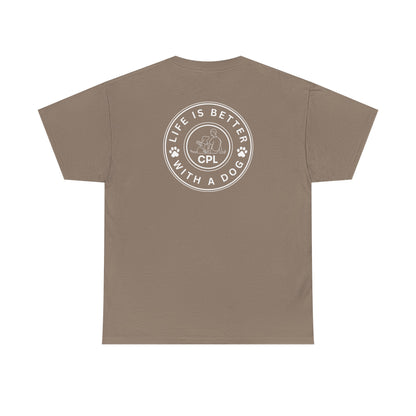 Life Is Better With a Dog Unisex Gildan Heavy Blend T-Shirt