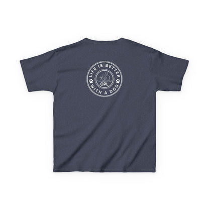 Life is Better with a Dog Kids Gildan T-Shirt