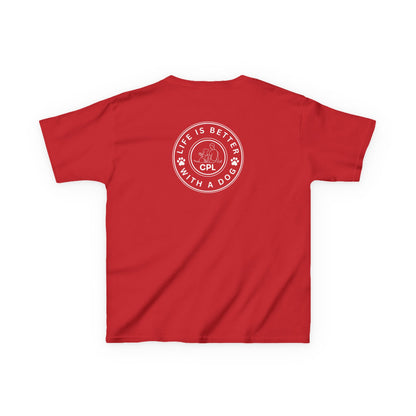 Life is Better with a Dog Kids Gildan T-Shirt