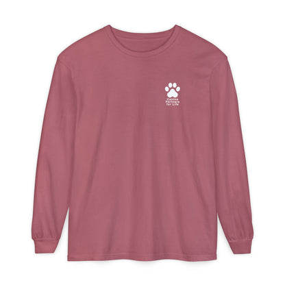 Life is Better with a Dog Unisex Comfort Colors Long Sleeve