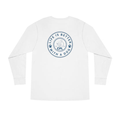 Life is Better with a Dog Unisex Long-Sleeve T-Shirt